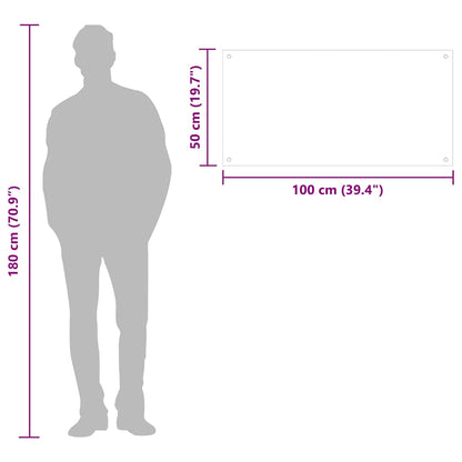 Painel anti-salpicos cozinha 100x50 cm vidro temp. transparente