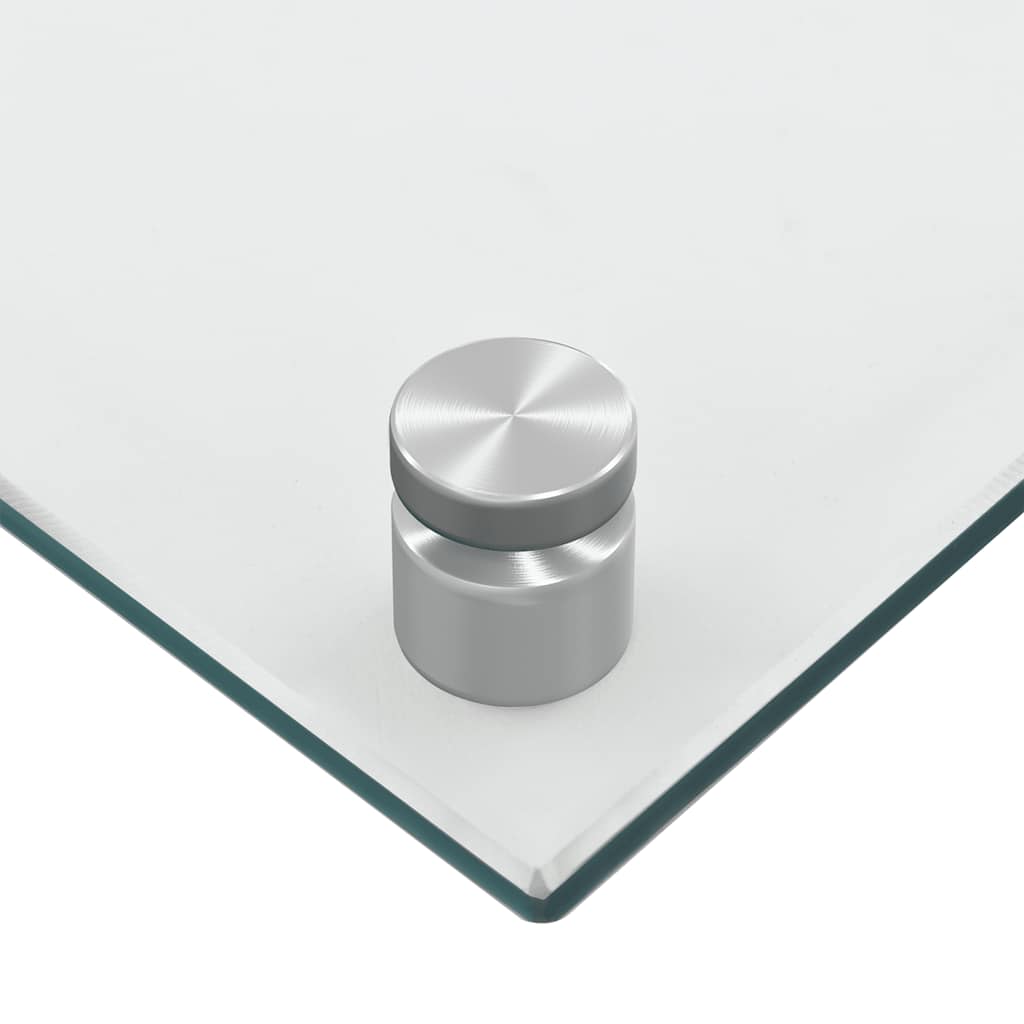 Painel anti-salpicos cozinha 100x60 cm vidro temp. transparente