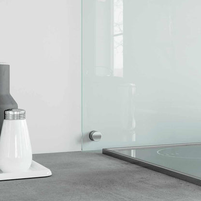 Painel anti-salpicos de cozinha 70x40 cm vidro temperado preto