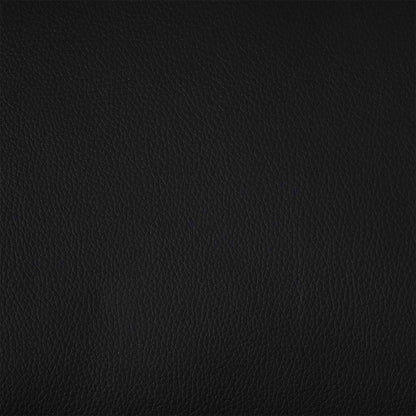 Poltrona em forma de cubo couro artificial preto