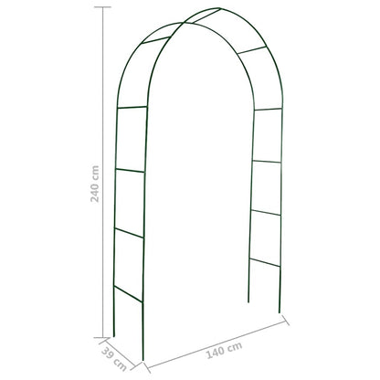 Arco de Jardim 2 Peças para Trepadeiras