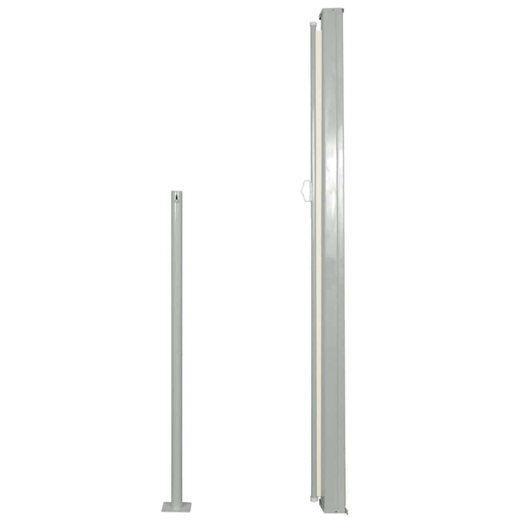 Toldo lateral para pátio/terraço 160 x 300 cm cor creme