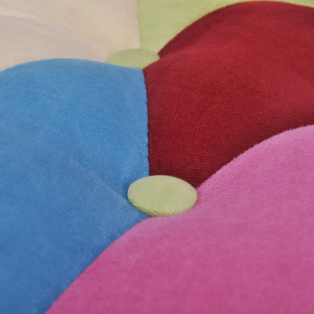 Cadeiras francesas tecido com design de retalhos, 2 pcs