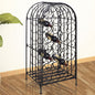 Garrafeira de metal, suporte para 35 garrafas de vinho
