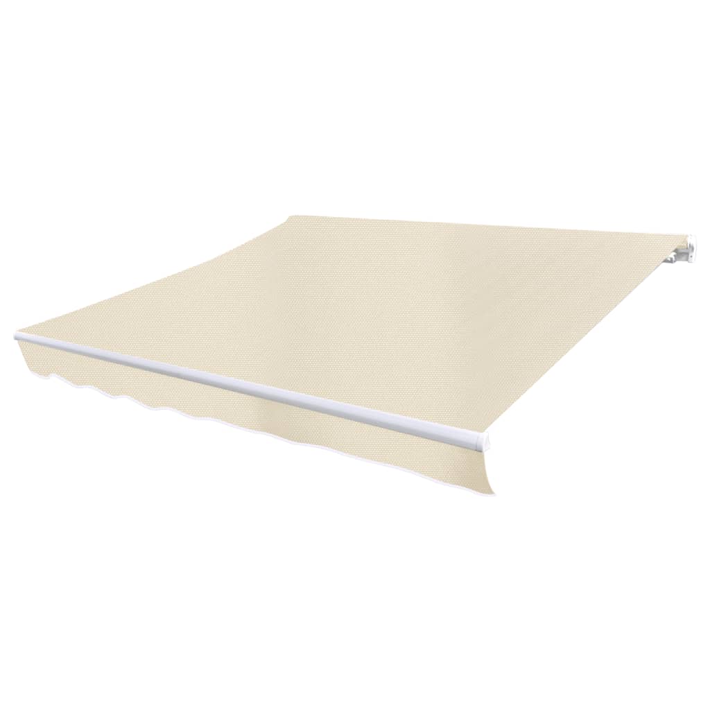 Lona para toldo creme 4 x 3 m (sem estrutura/caixa)