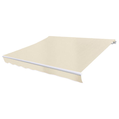 Lona para toldo creme 4 x 3 m (sem estrutura/caixa)