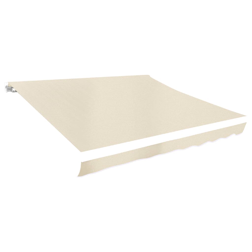 Lona para toldo creme 6 x 3 m (sem estrutura/caixa)