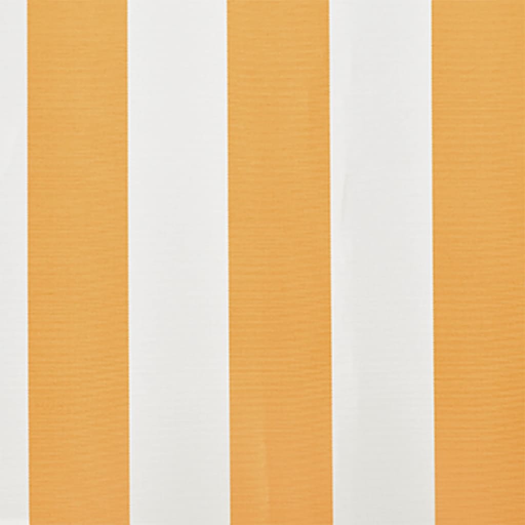 Lona toldo 4x3m (sem estrutura/caixa) amarelo girassol/branco