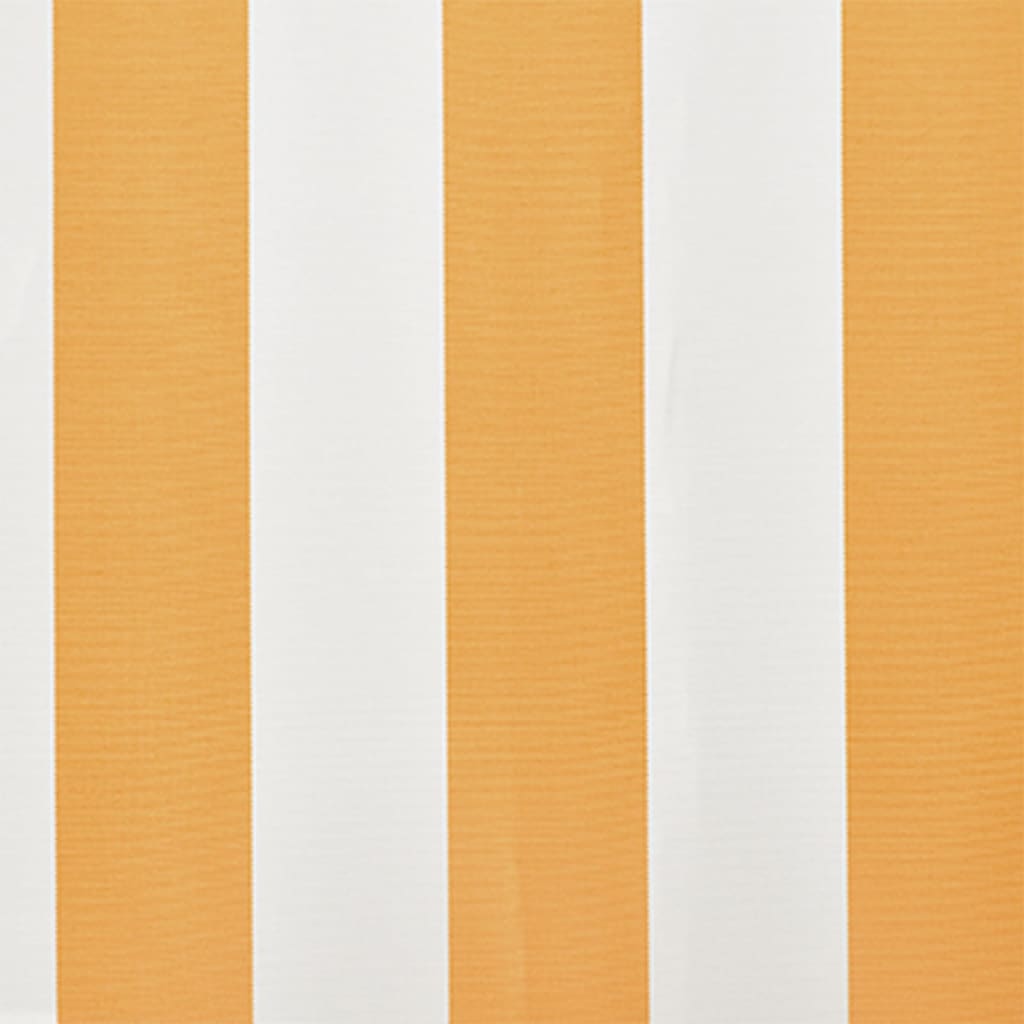 Lona toldo 6x3m (sem estrutura/caixa) amarelo girassol/branco