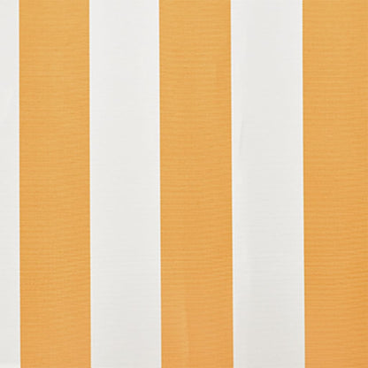 Lona toldo 6x3m (sem estrutura/caixa) amarelo girassol/branco