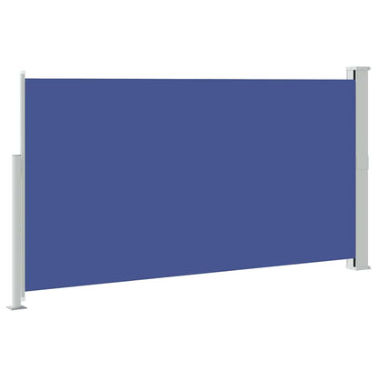 Toldo lateral para pátio/terraço 160 x 300 cm azul