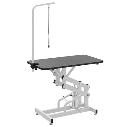 Mesa ajustável de tratamento, de banho, hidráulica para cães, gatos