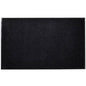Tapete preto para porta em PVC 90 x 120 cm