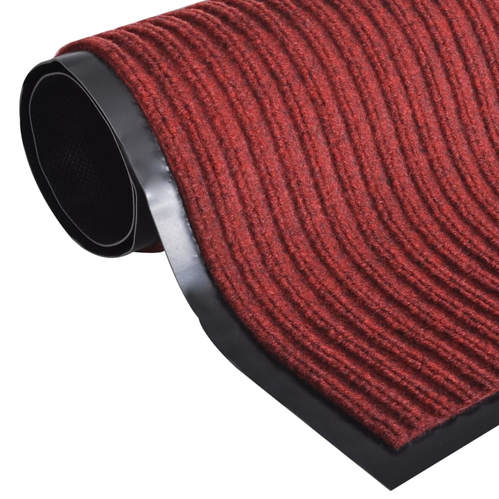 Tapete vermelho para porta em PVC 120 x 180 cm