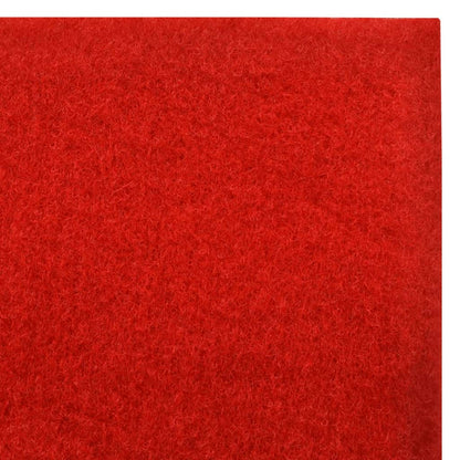Tapete vermelho 1 x 10 m, pesado 400 g/m2