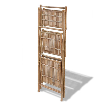 Floreira c/ 3 prateleiras bambu