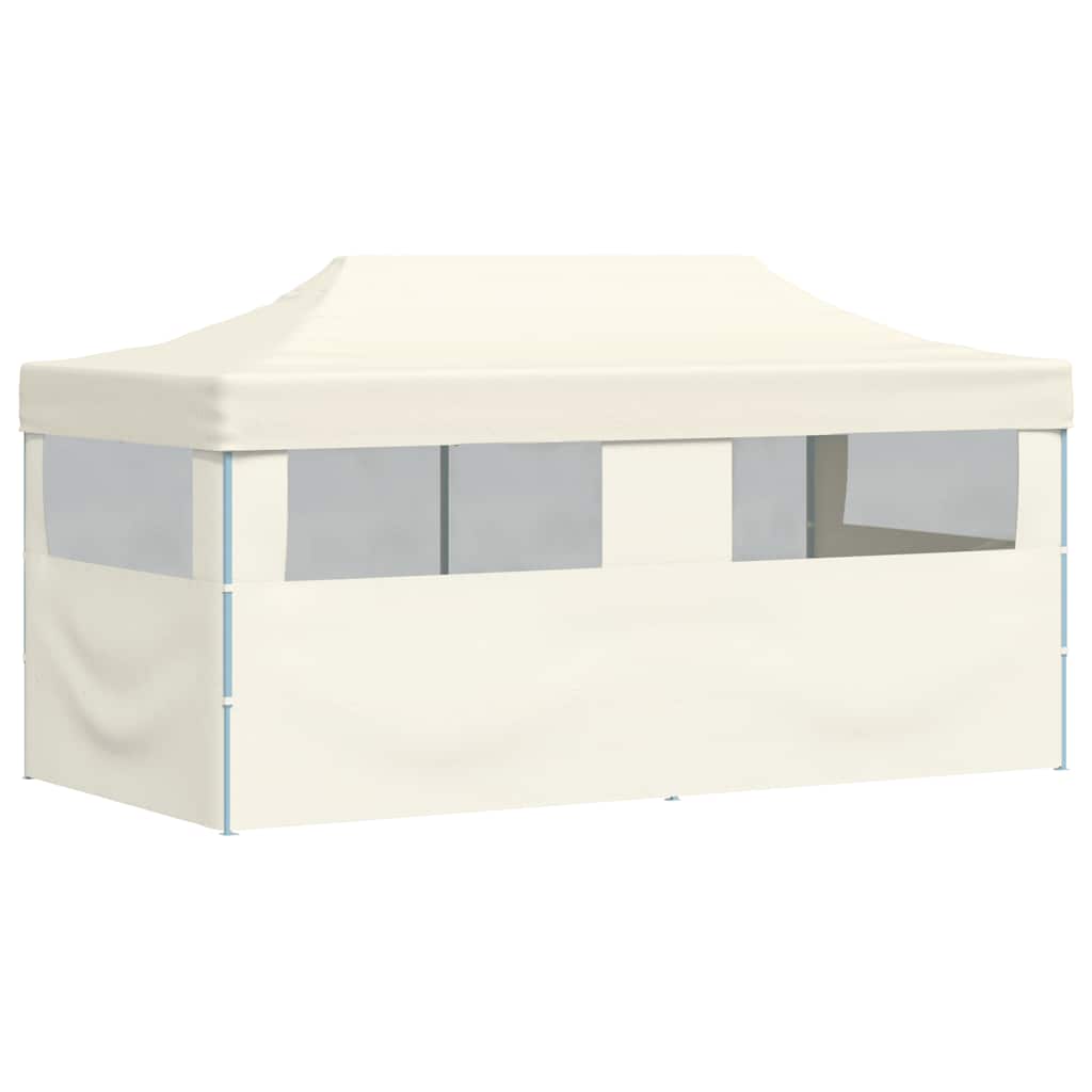 Tenda para festas pop-up dobrável 3 x 6 m creme