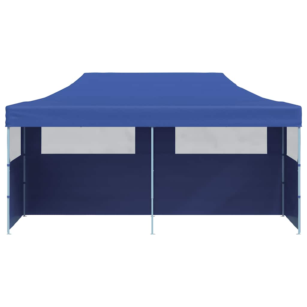 Tenda pop-up dobrável 3 x 6 m azul