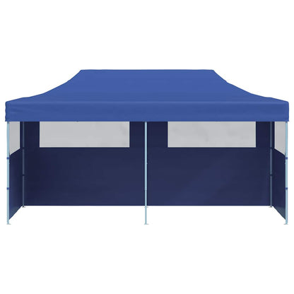 Tenda pop-up dobrável 3 x 6 m azul