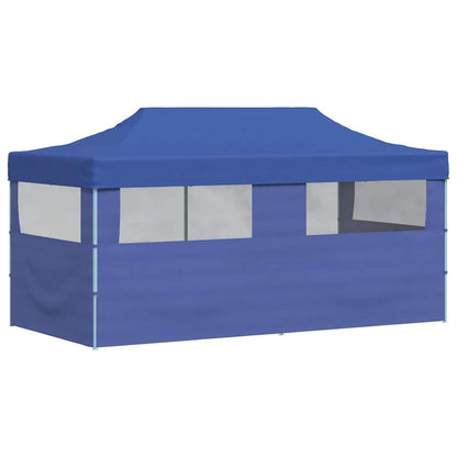 Tenda pop-up dobrável 3 x 6 m azul