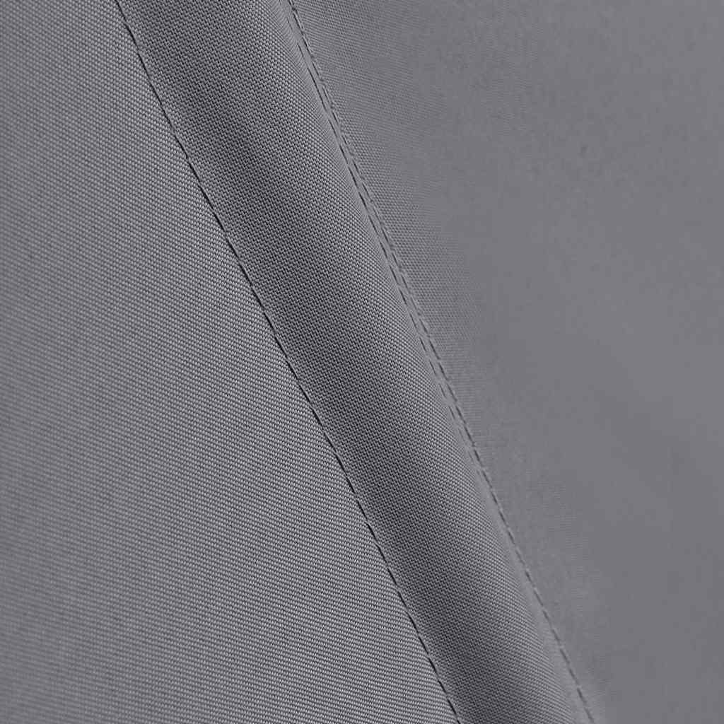 Toldo lateral dobrável para varanda 210x210 cm cinzento