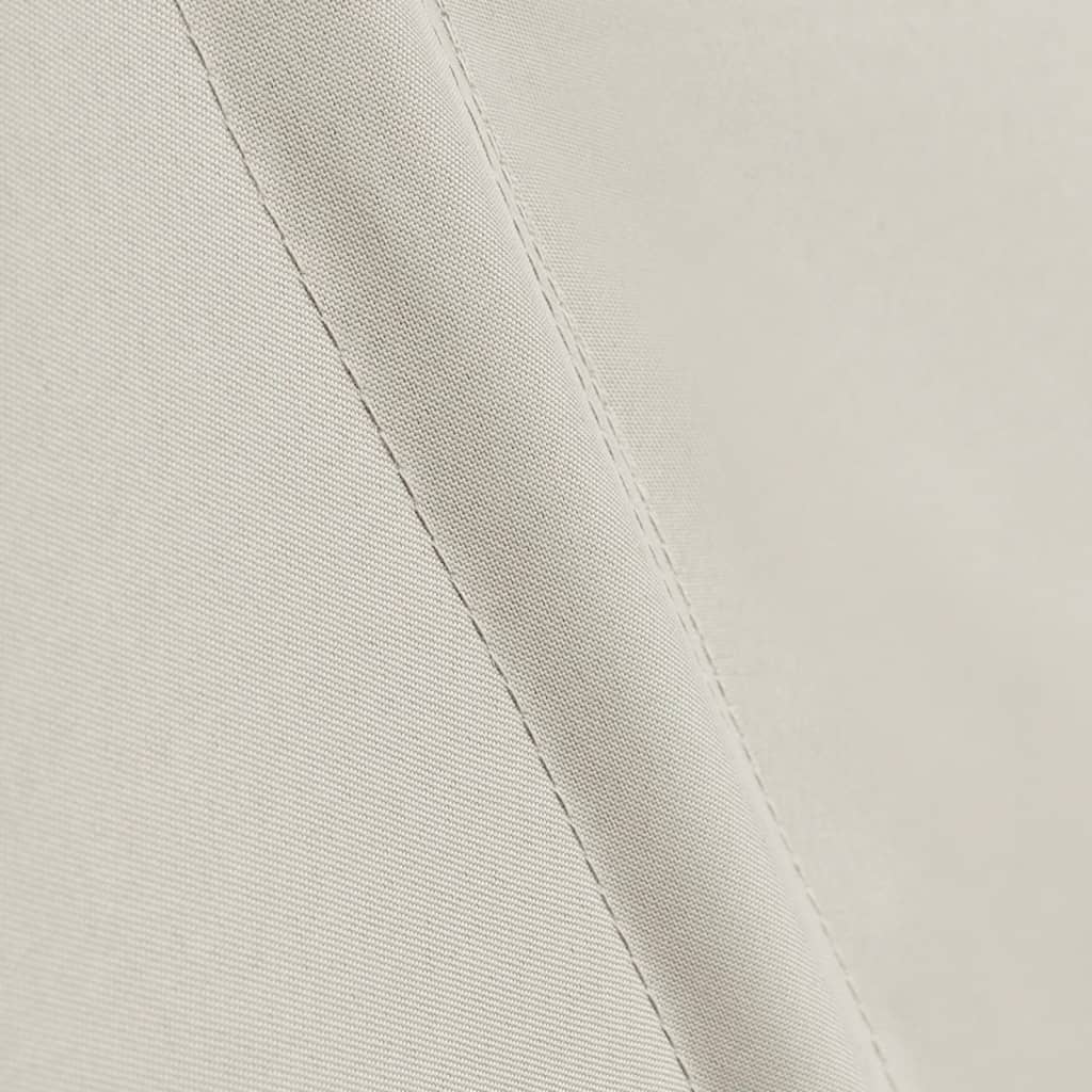 Toldo lateral dobrável para varanda 160x240 cm creme