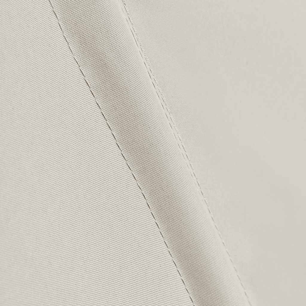 Toldo lateral dobrável para varanda 140x140 cm creme