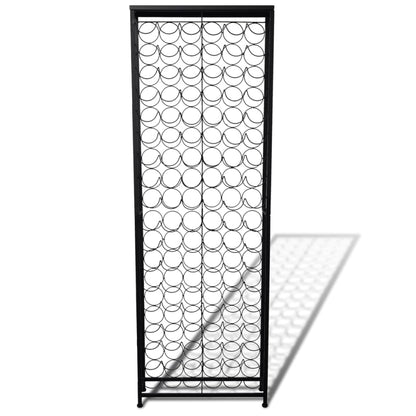 Suporte vertical para garrafas de vinho, metal por 108 garrafas
