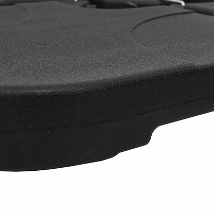Base de guarda-sol portátil areia/água 60 L