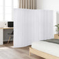 Biombo/divisória de sala 250x165 cm bambu branco