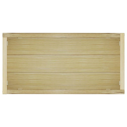 Vaso/floreira retangular 100x50x40 cm madeira