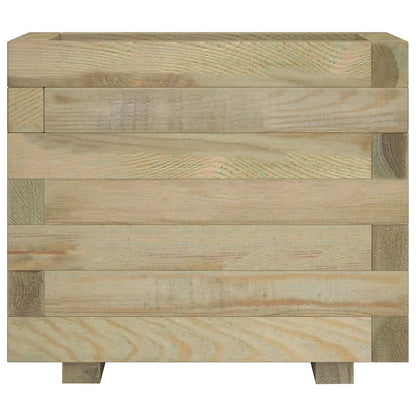 Vaso/floreira quadrado 50x50x40 cm madeira