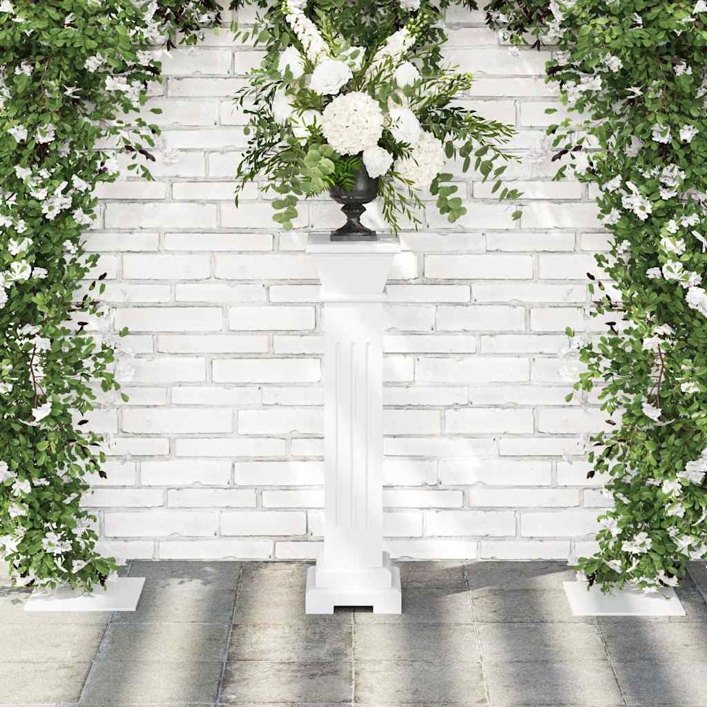 Coluna clássica quadrada / suporte para plantas MDF