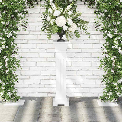 Coluna clássica quadrada / suporte para plantas MDF