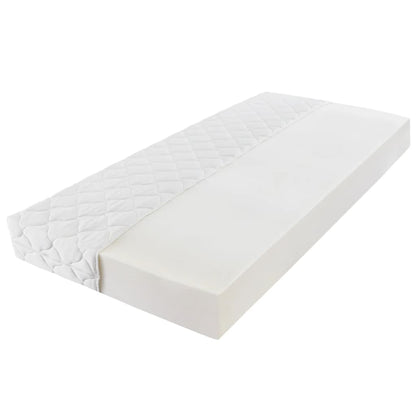 Cama com colchão 140x200 cm madeira de pinho maciça