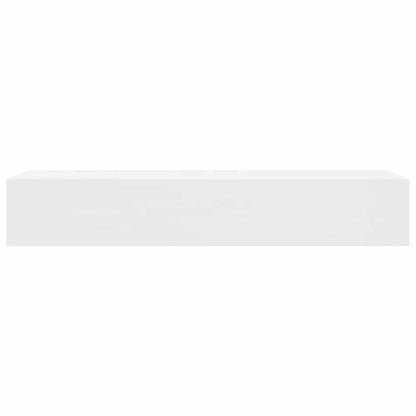 Prateleira de parede c/ 1 gaveta para livros/DVD MDF branco