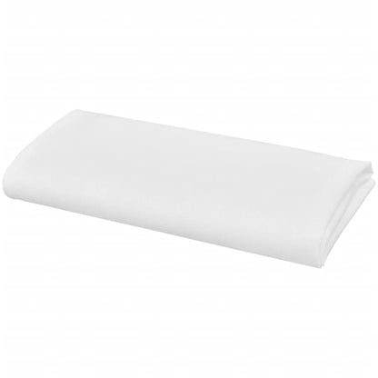 10 Guardanapos de jantar branco 50 x 50 cm