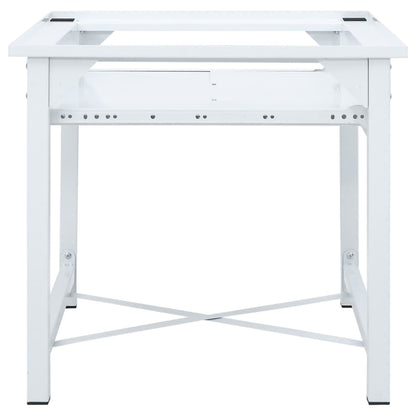 Suporte máquina lavar c/ prateleira extraível branco