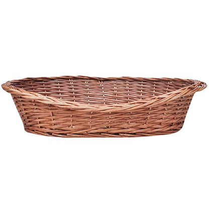 Cesto para cão/cama para animais de estimação salgueiro natural 69 cm