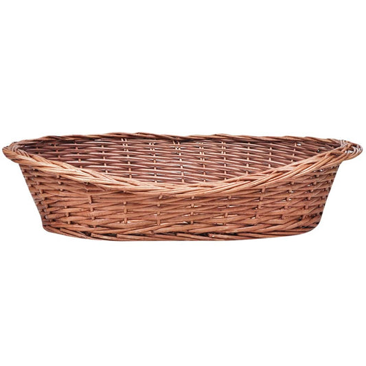 Cesto para cão/cama para animais de estimação salgueiro natural 69 cm