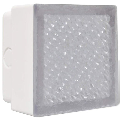 Lâmpada embutida no chão com 2 LED 100 x 100 x 68 mm