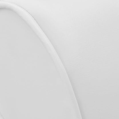 Chaise longue couro artificial branco