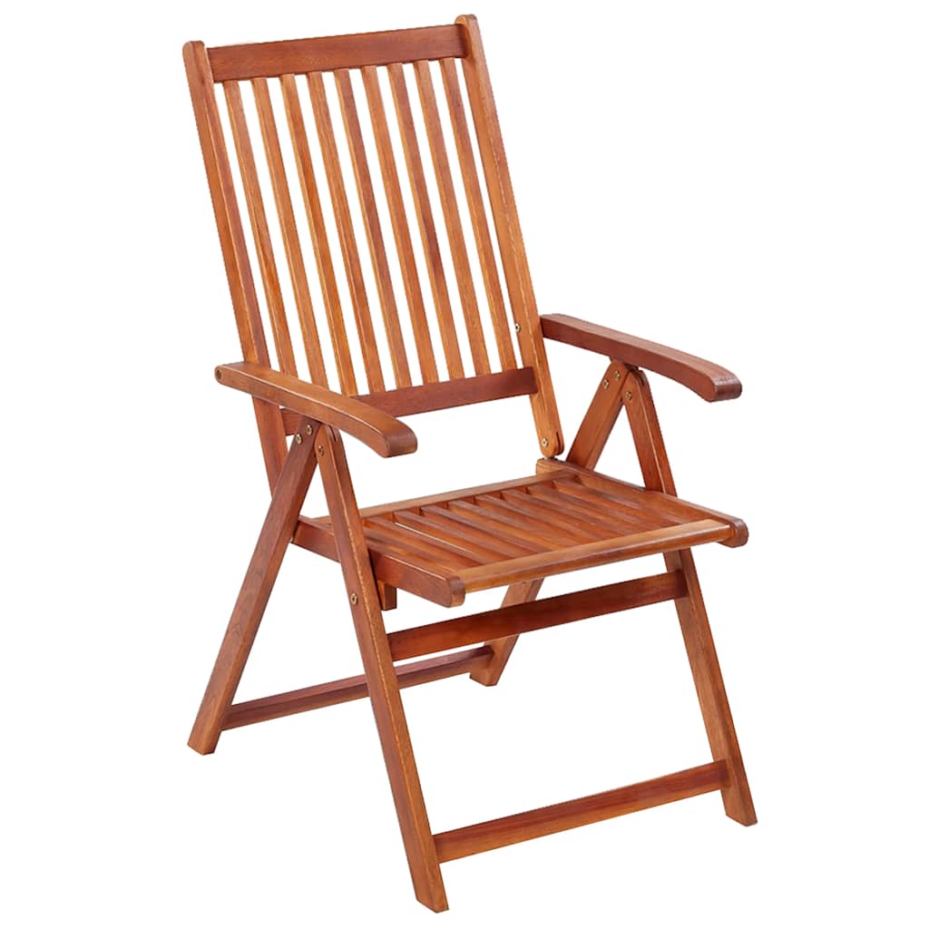 Cadeiras jardim dobráveis 2 pcs madeira acácia maciça castanho