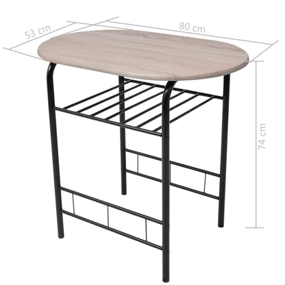 Conjunto de pequeno-almoço MDF