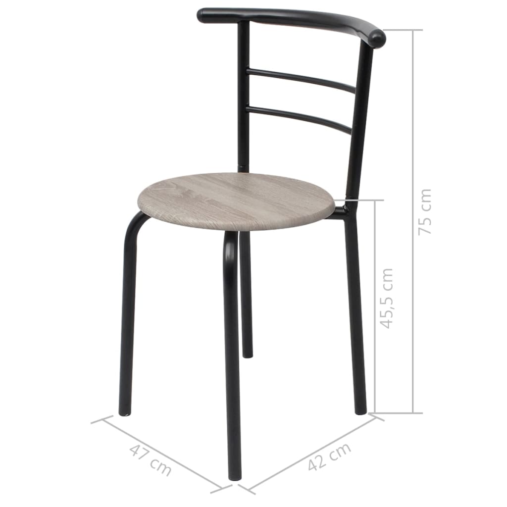Conjunto de pequeno-almoço MDF