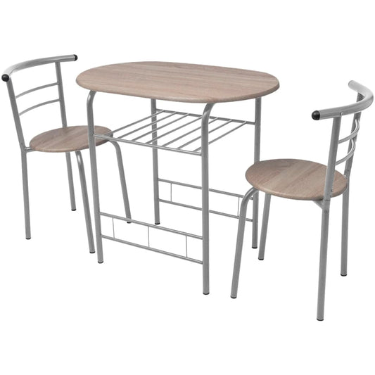 Conjunto pequeno-almoço/bar MDF