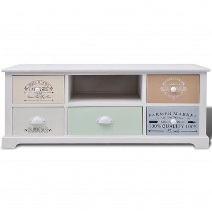 Móvel de TV estilo francês madeira