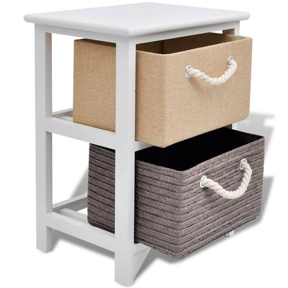 Mesa de cabeceira em madeira