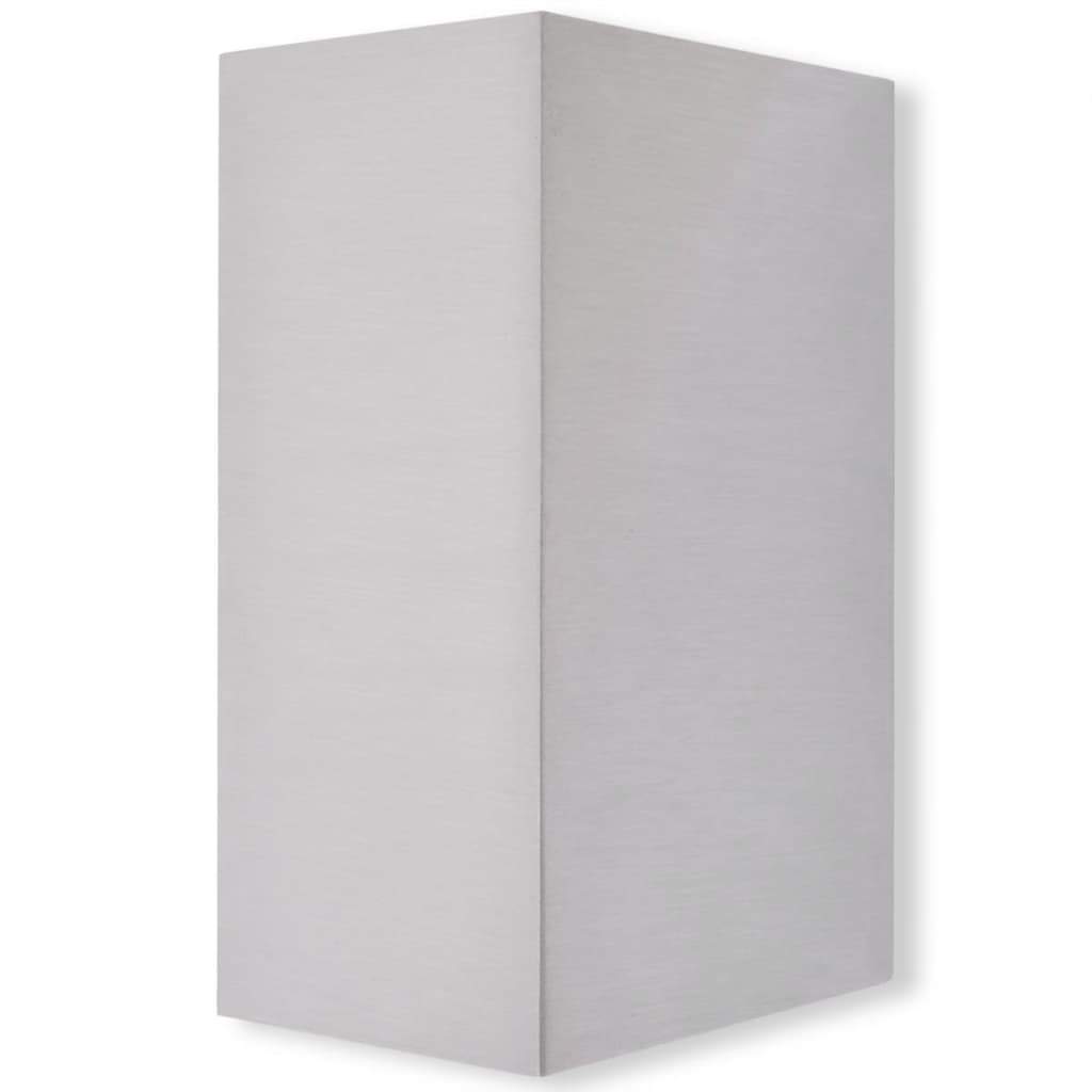 Candeeiros exteriores com iluminação superior e inferior 2 pcs