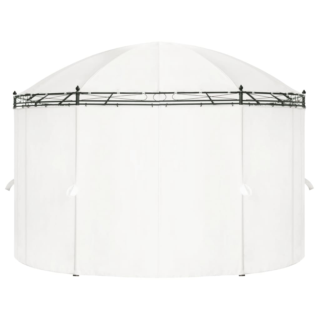 Gazebo branco-nata 530 x 350 x 265 cm